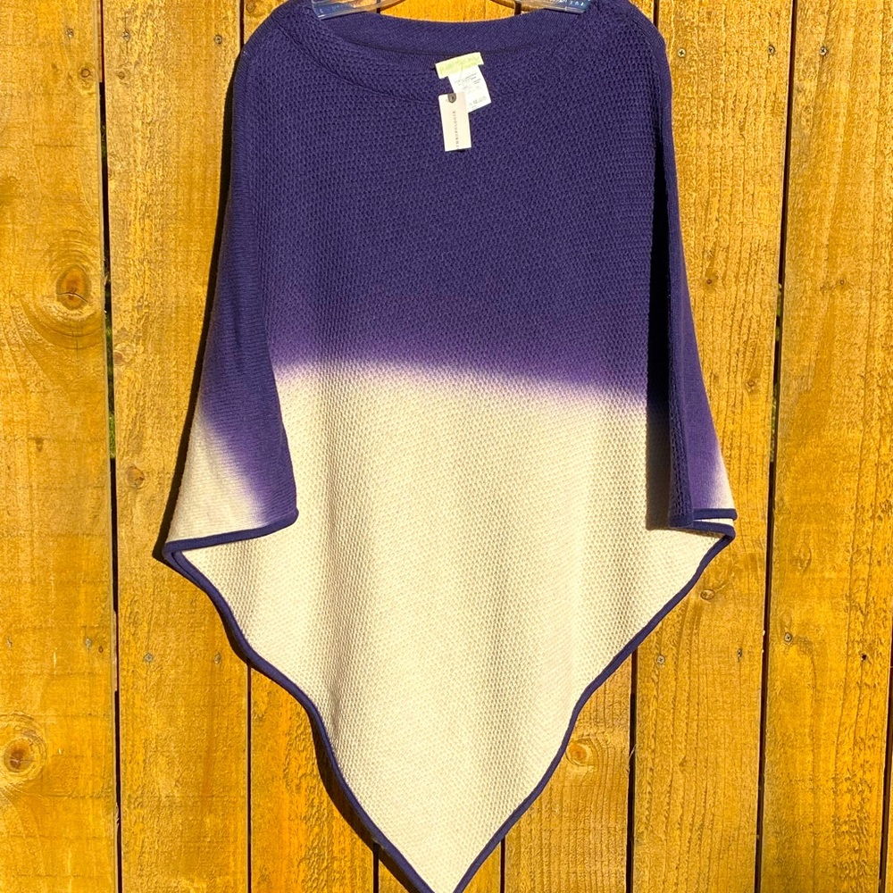 NWT women’s Anthropologie poncho